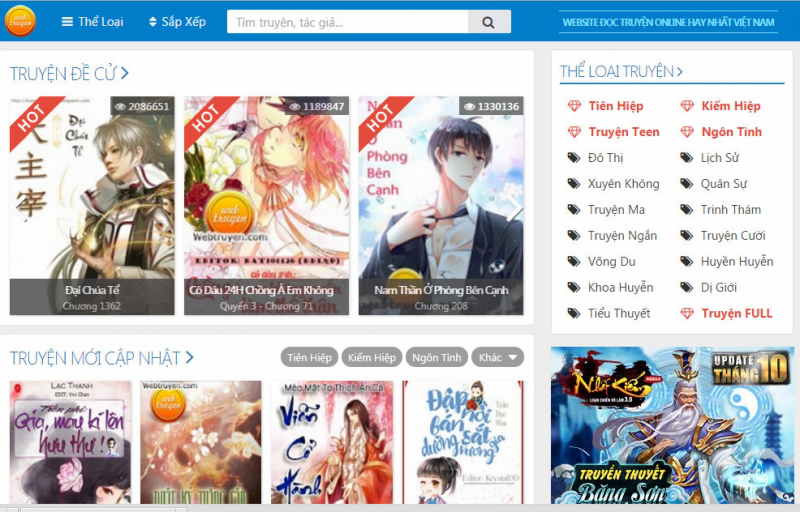 top-10-website-truyen-chu-duoc-yeu-thich-nhat-hien-nay | Gpcorp.vn